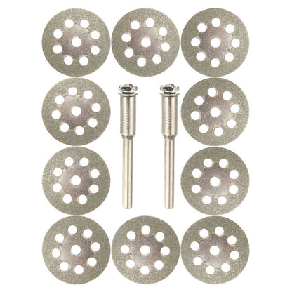 JENAKI 10pc Diamond Cutting Wheels (For Rotary Tools And Drills)