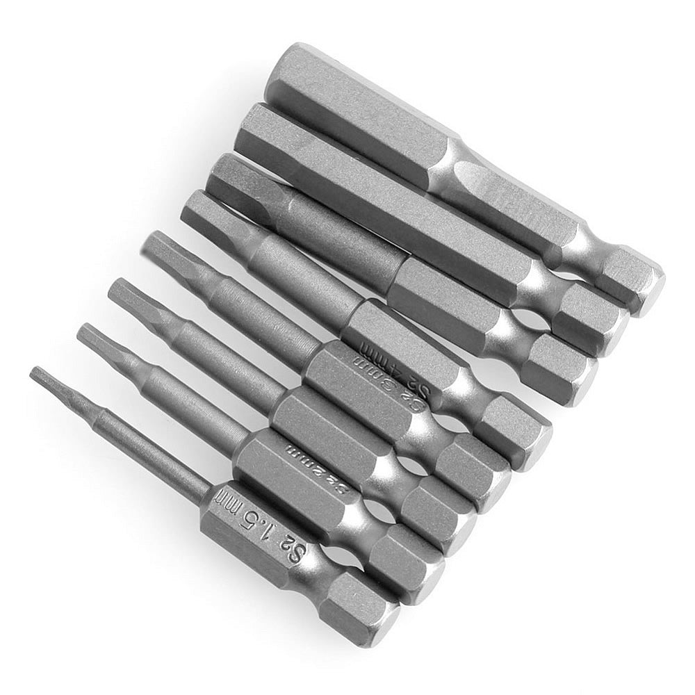 JENAKI 8pc Metric Hex Head Bit Set